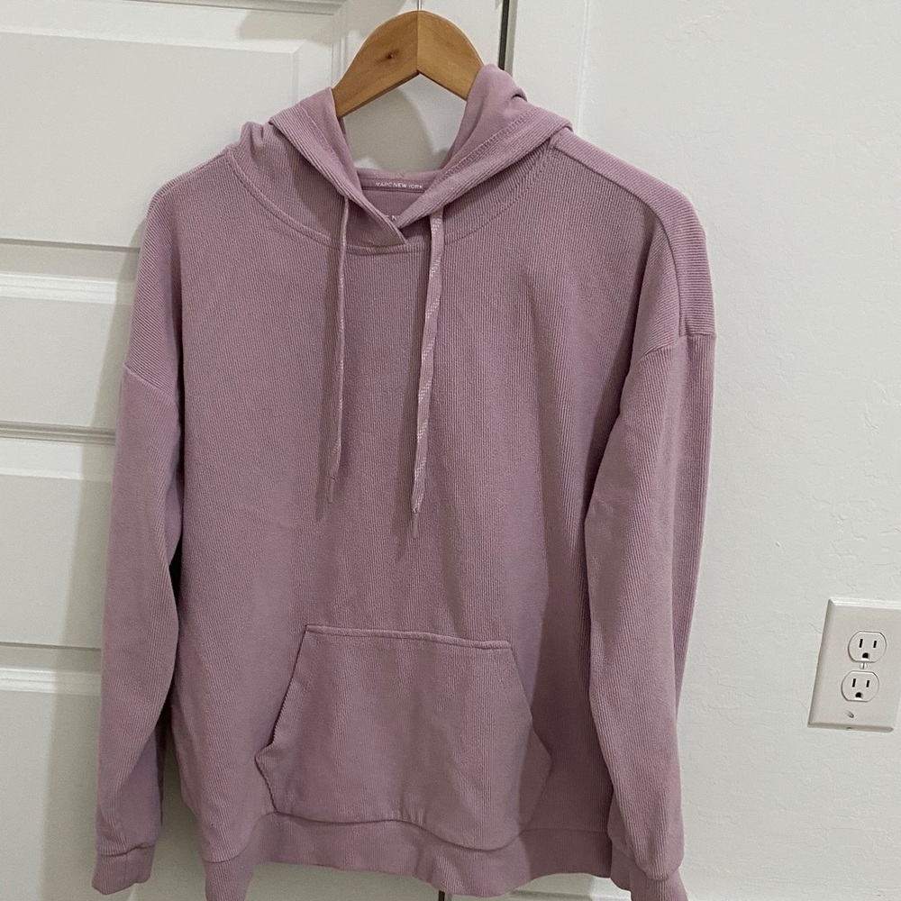 Marc New York Lavender Hoodie Sweater
